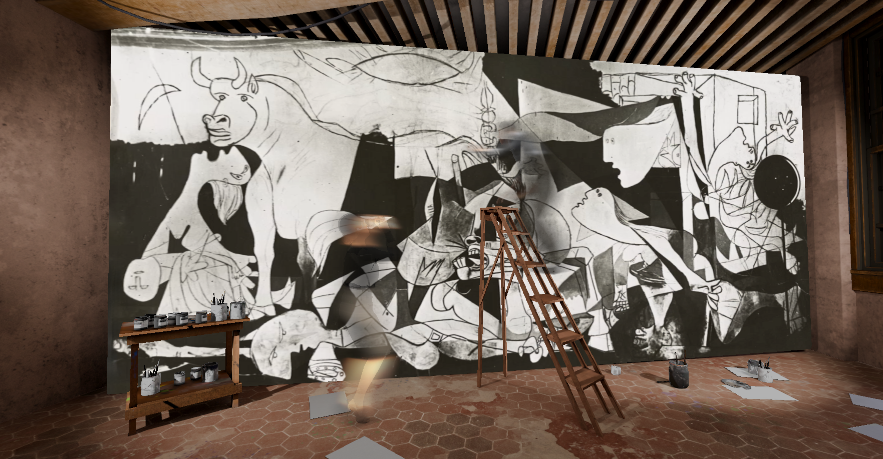 Métamorphoses de Guernica – Expérience en réalité virtuelle